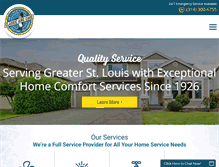 Tablet Screenshot of classicairecare.com